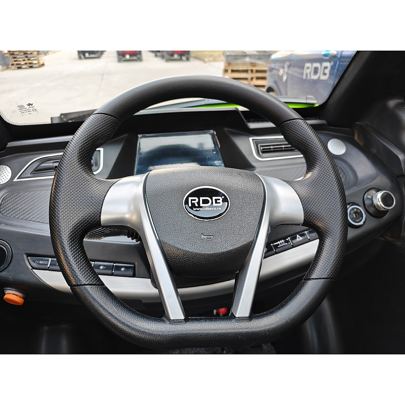 Masina electrica RDB SOFT fara permis 1500W 25 km/h 60V58Ah autonomie 78 km culoare negru