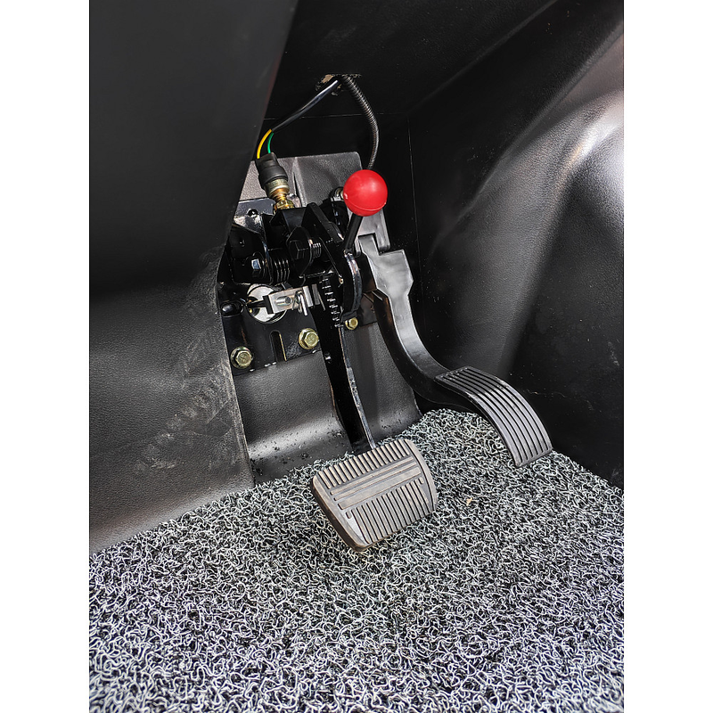 Masina electrica RDB SOFT fara permis 1500W 25 km/h 60V58Ah autonomie 78 km culoare rosu