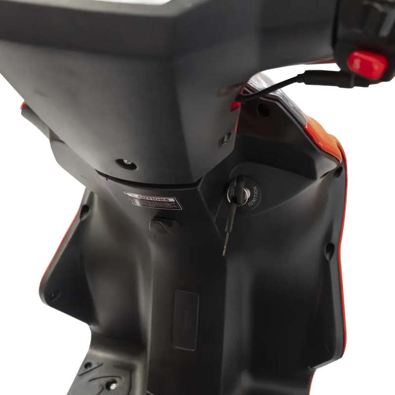 Scuter electric Rotakt Mirage motor Bosch 3000W viteza 25 km/h autonomie 55 km baterie Litiu-ion 60V/20Ah detasabila greutate admisa 158kg fara permis