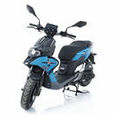 Scuter Rotakt Intercity benzina putere 6.5kW Euro 5 viteza 85 km/h 125cmc greutate admisa 280kg-Rosu-Alb