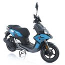 Scuter Rotakt Intercity benzina putere 6.5kW Euro 5 viteza 85 km/h 125cmc greutate admisa 280kg-Alb