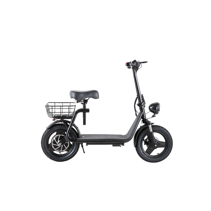 Trotineta electrica RDB JL005-05 putere 500W viteza 25 km/h autonomie 30 km acumulator 48V10Ah roti 14" fara permis