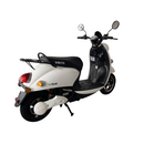 Scuter electric Voltarom VS2 putere 2000 W 20 AH 72V viteza 25 km/h autonomie 60 km fara permis culoare alb