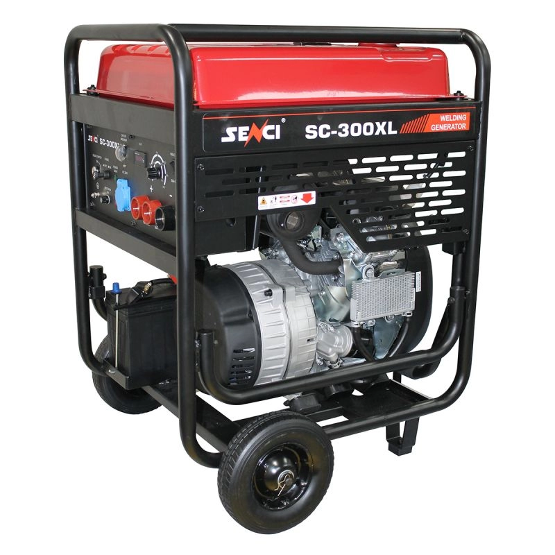 Generator de curent multifunctional 4in1 SC200BF putere maxima 7.5 kW 230V Benzina rezervor 30 L AVR