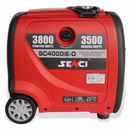 Generator inverter insonorizat SENCI SC4000iE-O putere maxima 3.8 kW 230V Benzina rezervor 10 L AVR
