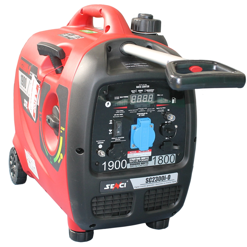 Generator inverter insonorizat SENCI SC2300i-O putere maxima 2.1 kW 230V Benzina rezervor 4 L