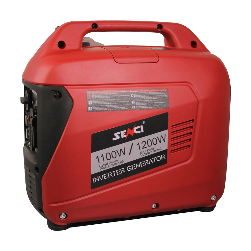 Generator inverter insonorizat SENCI SC-1400i putere maxima 1.2 kW 230V Benzina rezervor 2 L