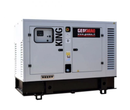 Generator de curent insonorizat GENMAC King G100IS putere maxima 88 kW 400V motor Iveco Diesel rezervor 150 L AVR IVECO