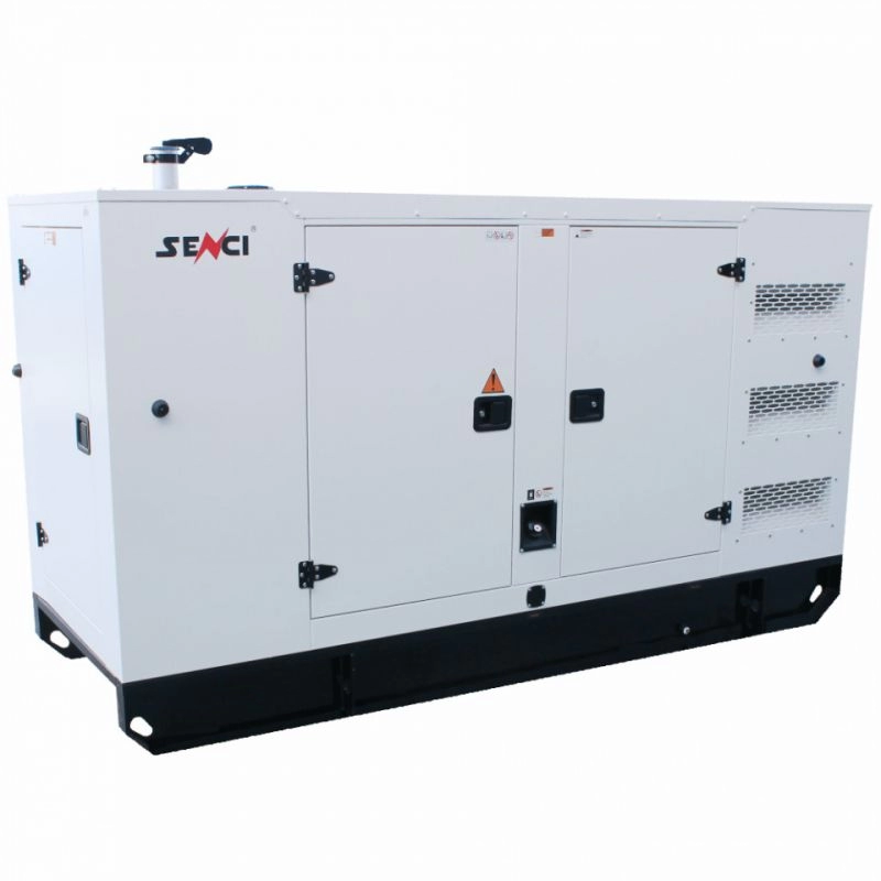 Generator de curent insonorizat SENCI SCDE162i-YCS putere maxima 130 kW/400V Diesel rezervor 340 L AVR ATS inclus
