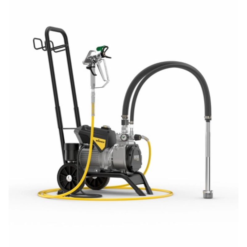 Pompa airless pentru zugravit/vopsit Wagner SF23 PRO HEA SprayPack CART putere 1.3 kW 230V presiune max 250 bar debit 2,6 l/min lungime furtun 15 m