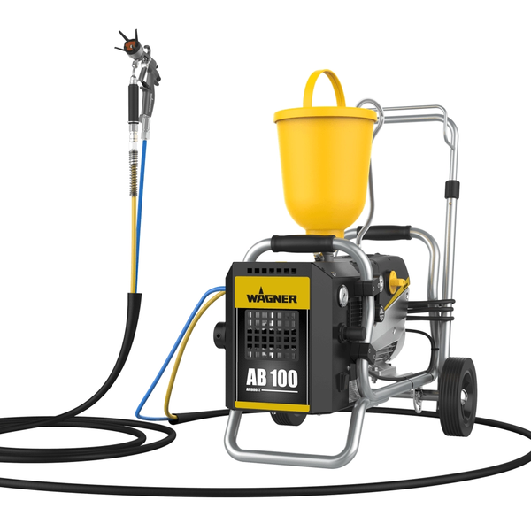 Pompa AirCoat pentru zugravit/vopsit Wagner SF23plus CART putere 1.3 kW 230V presiune max 250 bar debit 2,6 l/min lungime furtun 10 m