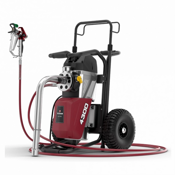 Pompa airless pentru zugravit/vopsit Titan Elite 4300 CART putere 2.2 kW 230V presiune max 250 bar debit 4,3 l/min
