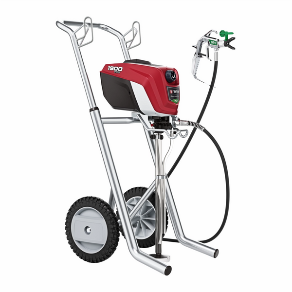 Pompa airless pentru zugravit/vopsit Titan ControlMax® 1900 PRO CART putere 0.6 kW 230V presiune max 110 bar debit 1,5 l/min