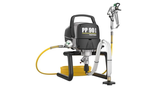 Pompa airless pentru zugravit/vopsit WagnerPowerPainter PP 90 Extra SKID putere 0.8 kW 230V presiune max 200 bar debit 1,9 l/min lungime furtun 15 m