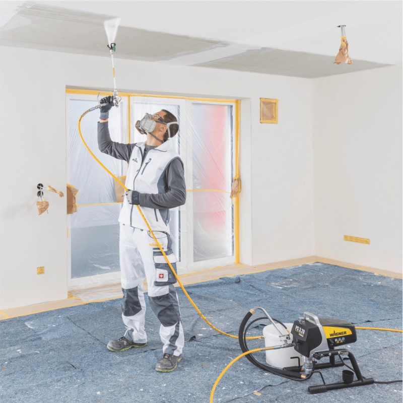 Pompa airless pentru zugravit/vopsit Wagner ProSpray 3.20 HEA Spraypack SKID putere 1 kW 230V presiune max 207 bar debit 1,6 l/min lungime furtun 15 m