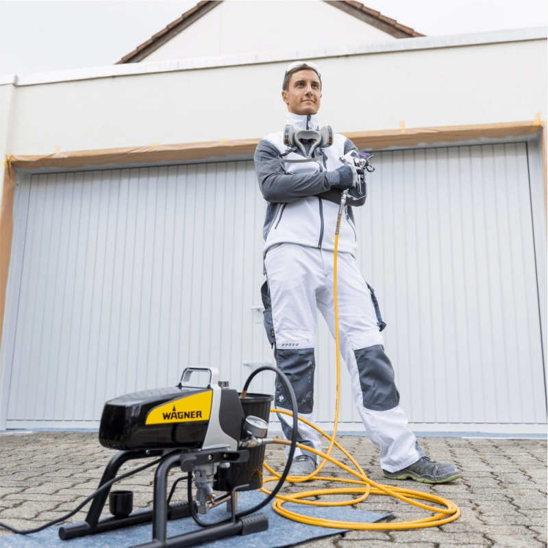 Pompa airless pentru zugravit/vopsit Wagner ProSpray 3.20 HEA Spraypack SKID putere 1 kW 230V presiune max 207 bar debit 1,6 l/min lungime furtun 15 m