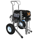 Pompa airless pentru zugravit/vopsit Bisonte PAZ51X CART putere 3 kW 230V presiune max 227 bar debit 5 l/min lungime furtun 90 m