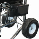 Pompa airless pentru zugravit/vopsit Bisonte PAZ81X CART putere 4,5 kW 230V presiune max 227 bar debit 8 l/min lungime furtun 90 m