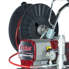 Pompa airless pentru zugravit/vopsit Titan Performance 850HR putere 1.4 kW 230V presiune max 221 bar debit 3,2 l/min lungime furtun 15 m