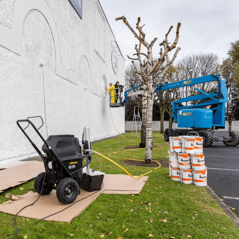 Pompa airless Wagner HeavyCoat-750 E SSP SprayPack CART putere 3,1 kW 230V presiune max 250 bar debit 6 l/min lungime furtun 15 m