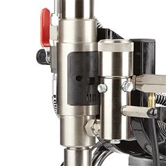 Pompa airless Titan PowrTwin 6900DI Plus CART putere 3.1 kW 230V presiune max 228 bar debit 6,6 l/min lungime furtun 150 m – Pistol RX-Pro
