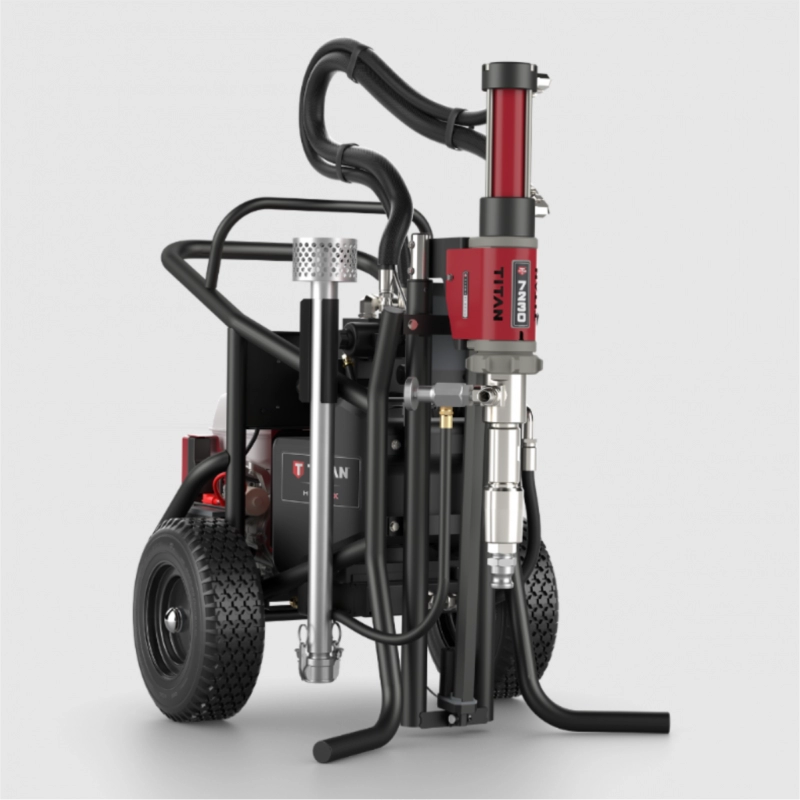 Pompa airless Titan HYDRA X 7230 CART Honda GX390 putere 11.7 kW presiune max 496 bar debit 11,4 l/min