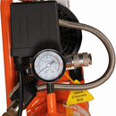 Compresor de aer cu piston BISONTE SC008-009 fara ulei 230V 0.8 cp debit aer 94 l/min presiune 8 bar