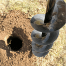 Motoburghiu BISONTE Agro Garden BTA-30M-S cu suport de lucru, (fara burghie), motor 3cp