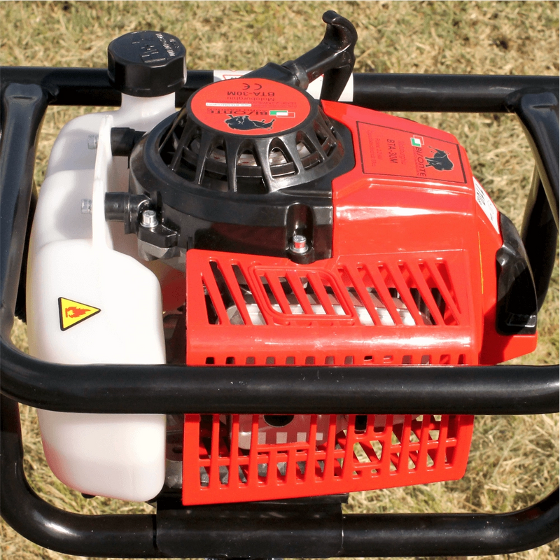 Motoburghiu BISONTE Agro Garden BTA-30M-ACC2 (fara burghie) motor 3 cp