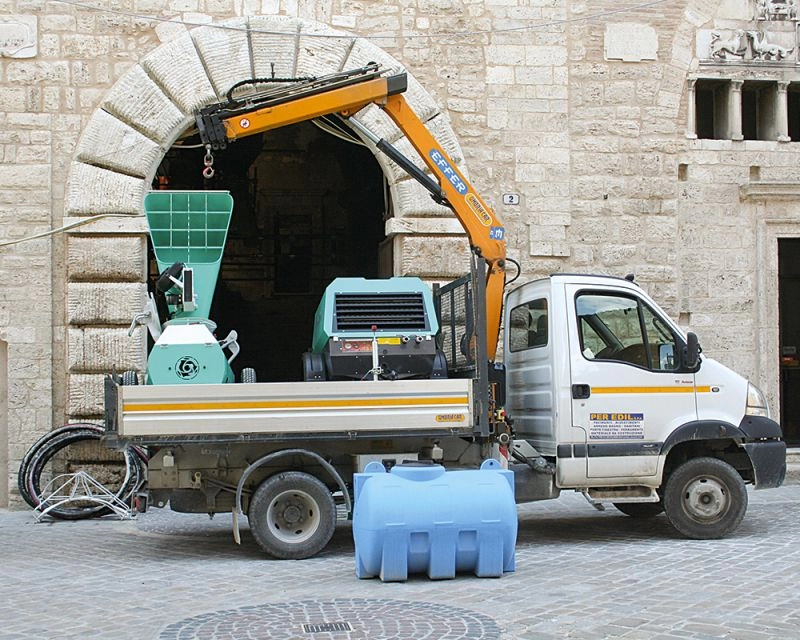 Pompa de sapa Imer MOVER 190 E B EVO 230V 2.2 Kw cu bena de incarcare (include furtunuril)