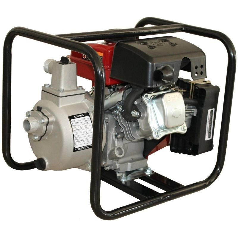 Motopompa apa curata SENCI SCWP-25 motor 3 CP diametru 1" debit maxim 7 mc/h inaltime refulare 30 m adancime aspiratie 7 m