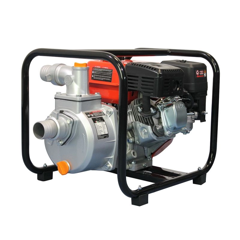 Motopompa apa semicurata BISONTE BTA-MP50 motor 7 CP diametru 50 mm debit maxim 30 mc/h inaltime refulare 25 m adancime aspiratie 7 m