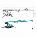 Sistem mobil de distribuire beton Imer GERRIS 800 Honda GX 390 11.15 cp / 230V 2.2Kw