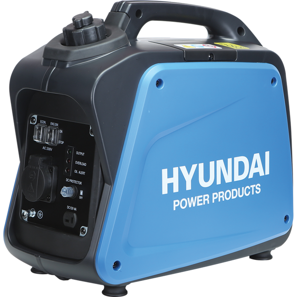 Generator de curent tip inverter Hyundai HY1200XS putere maxima 1.2 kW benzina rezervor 3 L 230V