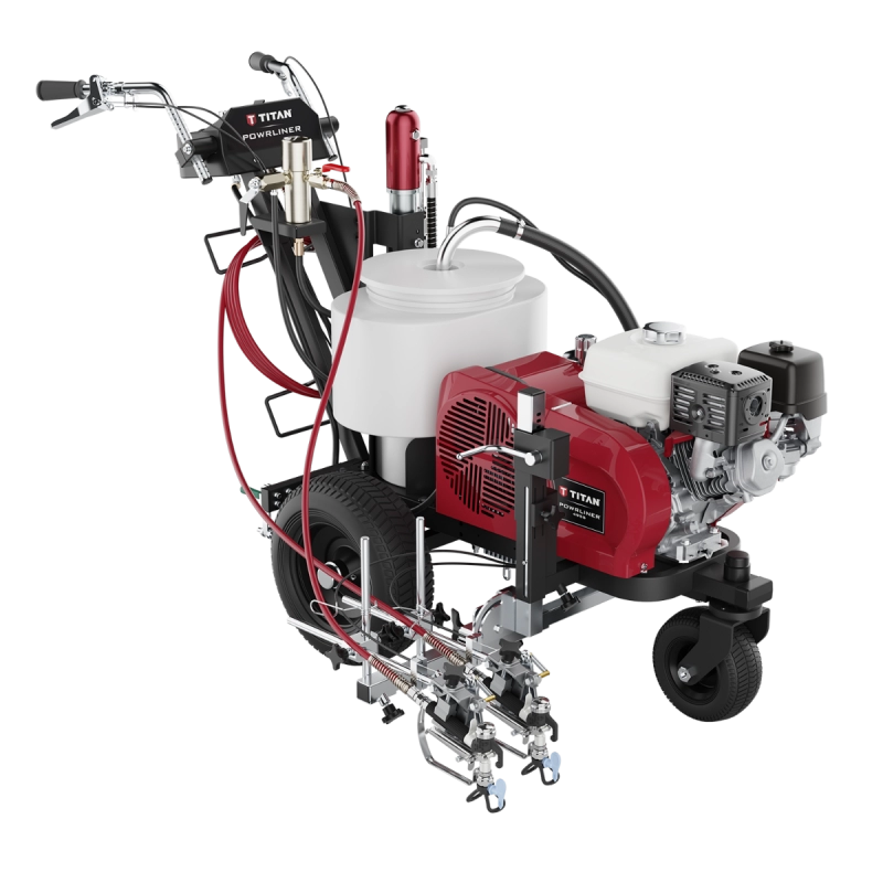 Echipament pentru marcaje Titan POWRLINER 3500-72V, Battery, debit 2.8l/min motor Honda eGX 72V