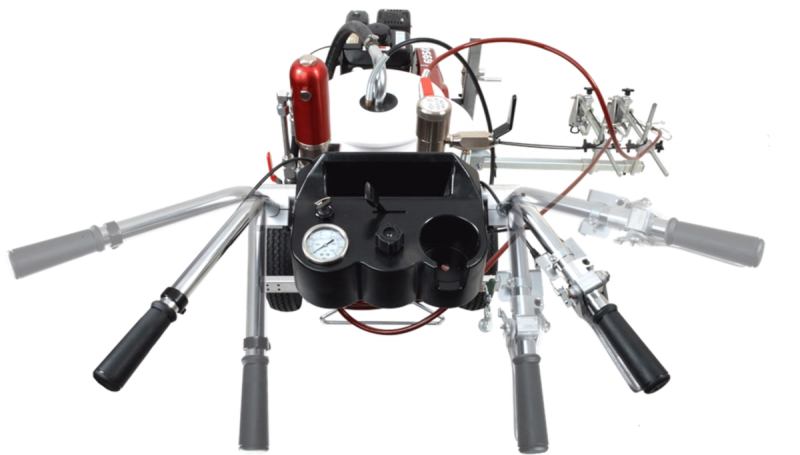 Echipament pentru marcaje Titan POWRLINER 3500-72V, Battery, debit 2.8l/min motor Honda eGX 72V