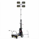 Turn de lumina GENMAC Minerva TM6 4x160W LED 81400 lumeni, trailer tractare lenta neomologabil