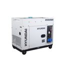 Generator de curent monofazat Hyundai DHY-8600SE-LRS putere maxima 6.3 kW diesel rezervor 30 L 230V
