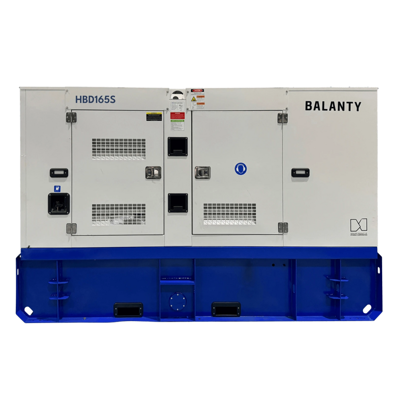Generator de curent trifazat Balanty by Hyundai HBD165S putere maxima 132 kW diesel rezervor 280 L