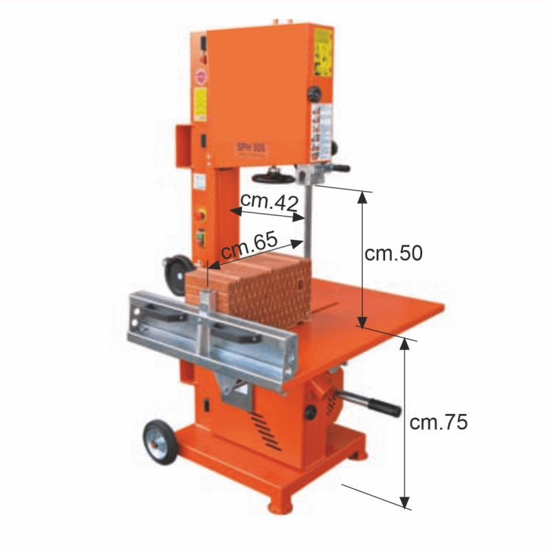Masina de taiat BCA/Caramida BISONTE TSC505 230V 1,4 kW inaltime maxima de taiere 50 cm