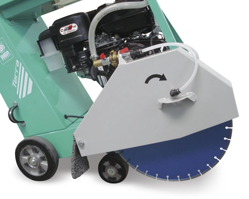 Masina de taiat asfalt/beton IMER TERRA 450HC39 Honda GX 390 11,6 cp disc Ø 450 mm inclus