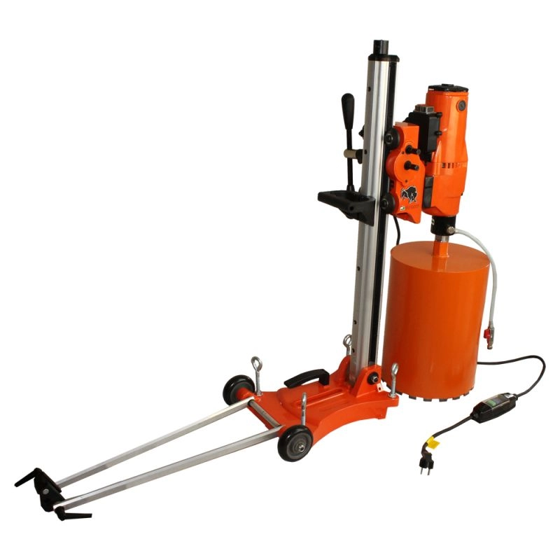 Masina de carotat BISONTE EC3000 230V 2800 W, Ø maxim pentru carotare beton 300 mm, suport inclus