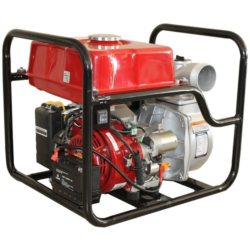 Motopompa apa curata SENCI SCWP-80E-2 motor 7.5 CP diametru 3" debit maxim 57 mc/h inaltime refulare 32 m adancime aspiratie 7 m