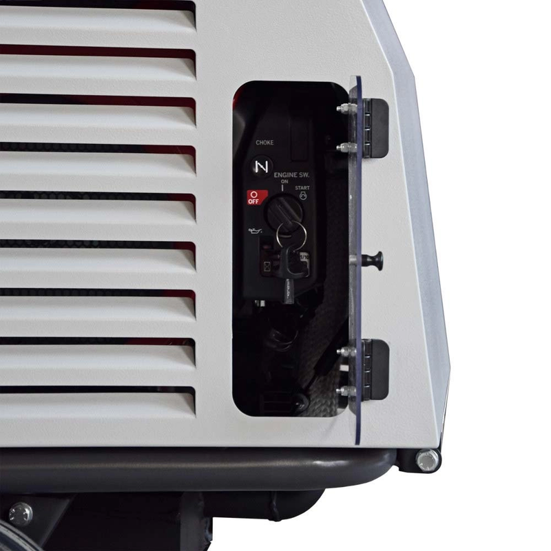 Motocompresor ROTAIR VRK 16 AE presiune 6 bar debit 1600 l/min motor Honda GX 630 20.8 CP