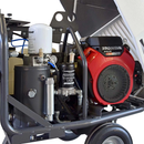 Motocompresor ROTAIR VRK 20 AE presiune 6 bar debit 1900 l/min motor Honda GX 690 22.5 CP