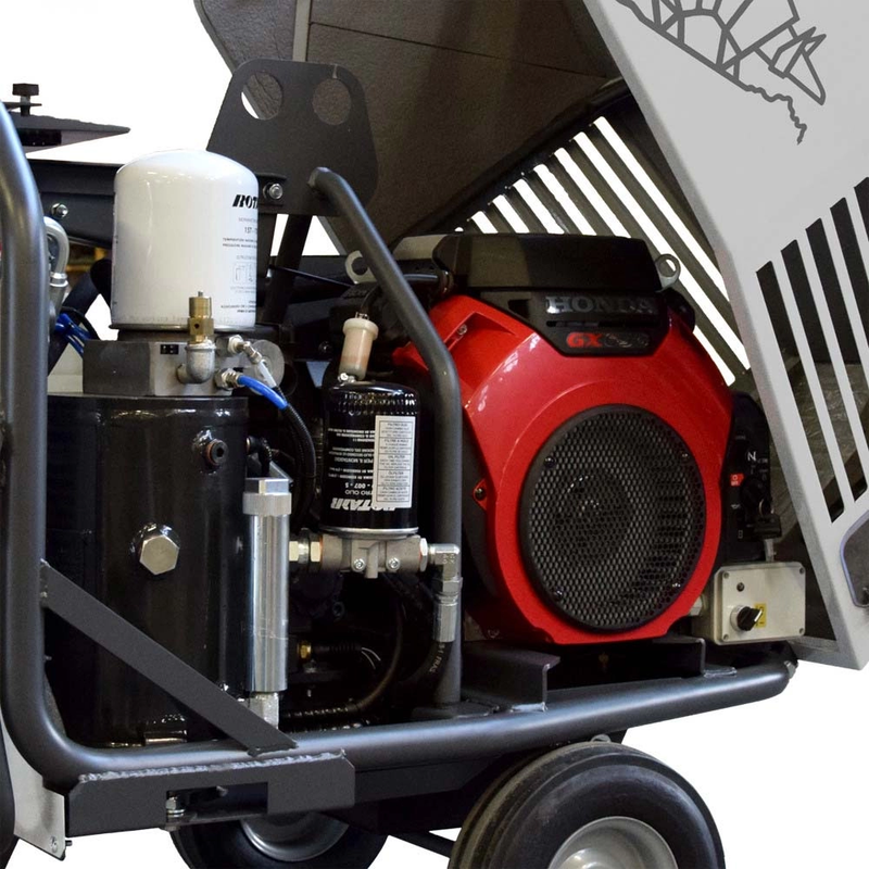 Motocompresor ROTAIR VRK FIBRA presiune 15 bar debit 1000 l/min motor Honda GX 690 22,5 CP