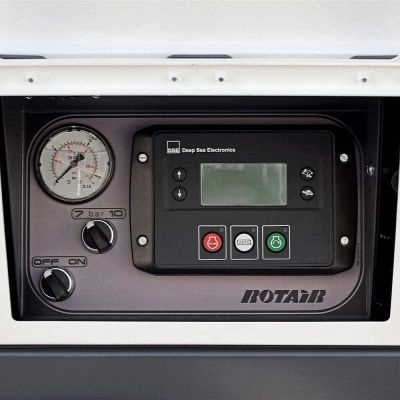 Motocompresor ROTAIR MDVN 83 ECO5 presiune 7 bar debit 8000 l/min Kohler 75,3 CP