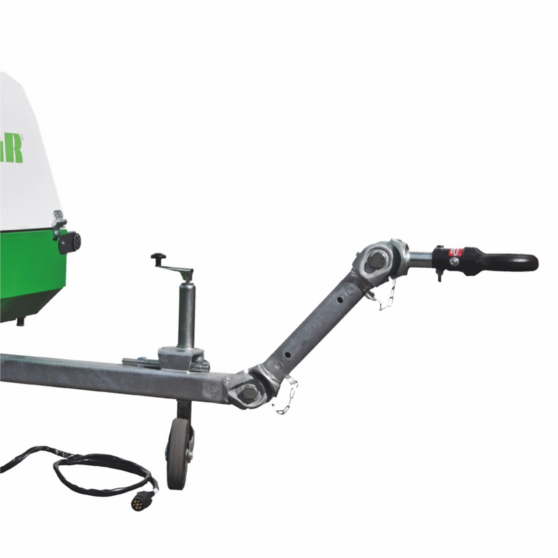 Motocompresor ROTAIR MDVN 32B debit 3100l/min presiune 7 bar motor Briggs&Stratton 40 CP tractabil rutier