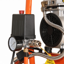 Compresor de aer cu piston BISONTE SC008-009 fara ulei debit 94 l/min presiune 8 bar 230V motor 0.8 CP