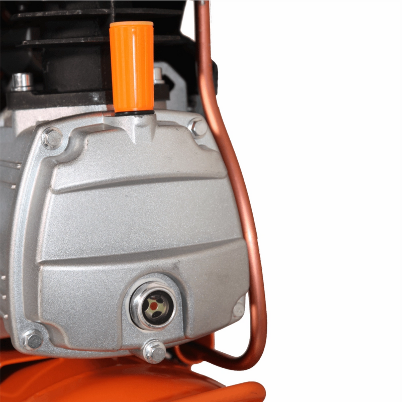 Compresor de aer cu piston BISONTE SF020-025 cu ulei debit 187 l/min presiune 8 bar 230V motor 2 CP